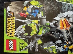 LEGO 8962 NEW BOX POWER MINERS Crystal King build toy complete set 2009 168 pcs