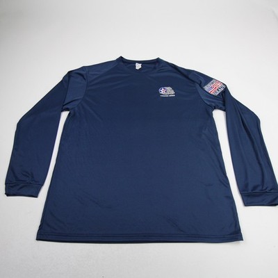 Georgetown Hoyas Paragon Long Sleeve Shirt Men's Navy Used L
