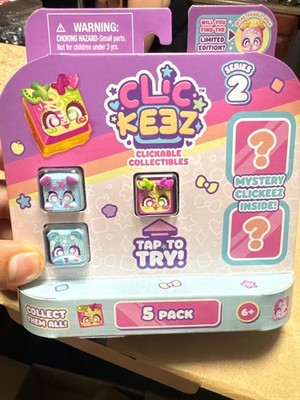 Brand New Viral Clickeez Series 2 5-Pack Collectible Keyboard Click Fidget Toys