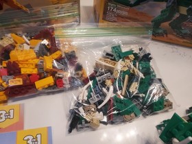 lego USED CREATOR SET LOT 31112 , 31058, 31058, 31058