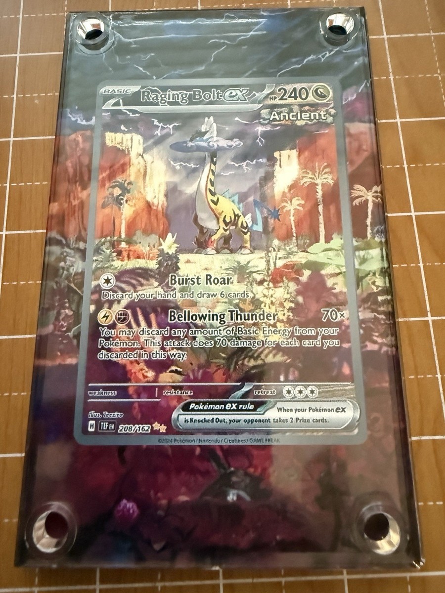 Raging Bolt ex 208/162 Temporal Forces SIR Extended Art Case | eBay