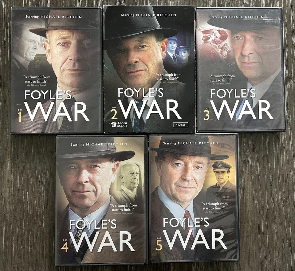 Foyle’s War DVD Sets 1, 2, 3, 4, 5 - Image 2 of 3