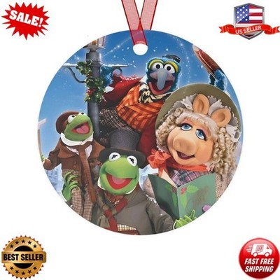 Disney The Muppets Christmas Carol metal ornament Kermit Gonzo Piggy Ornament