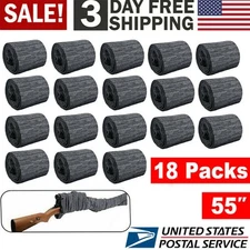 1-9Pcs Silicone Treated Cover Gun Sock Protection Storge Sleeve Up To 55" US