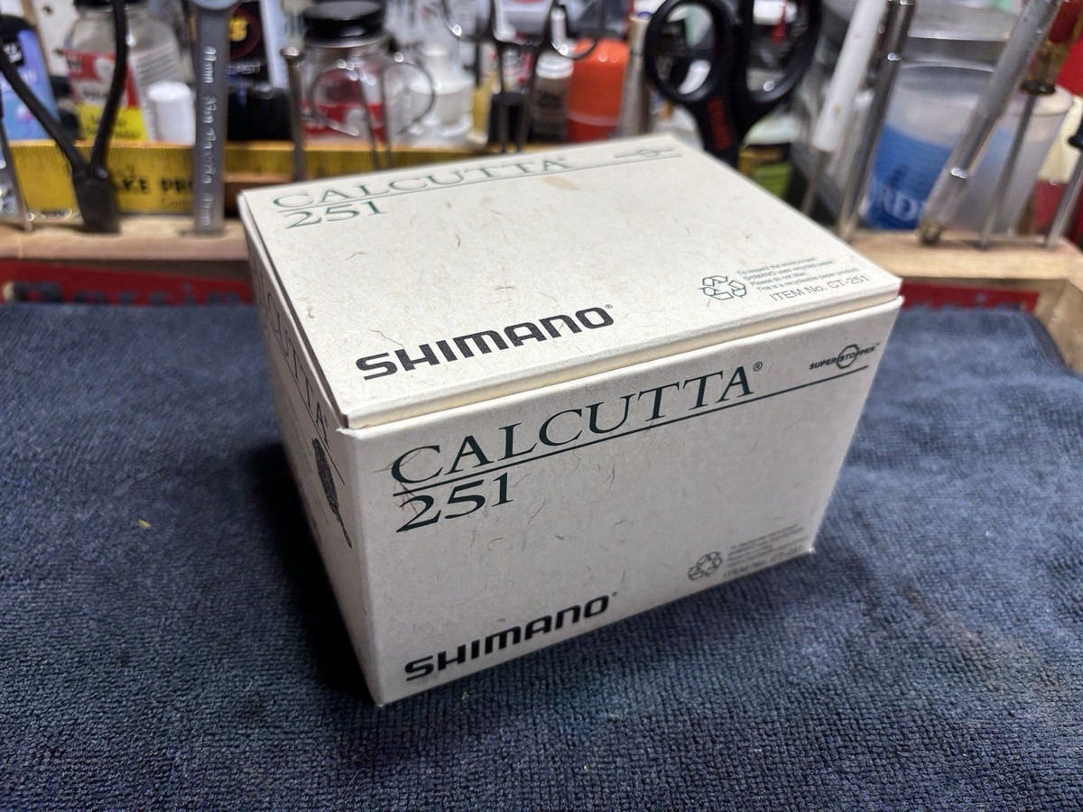 SHIMANO シマノ CALCUTTA 251 左巻き SHIMANO シマノ CALCUTTA 251 左巻き - メルカリ