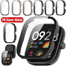 Tempered Glass Case For Redmi Watch 4 Screen Protector Cover Replacement Shell