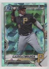 2021 Bowman Chrome Sapphire Prospects Aqua Refractor 39/99 Alexander Mojica 7bt