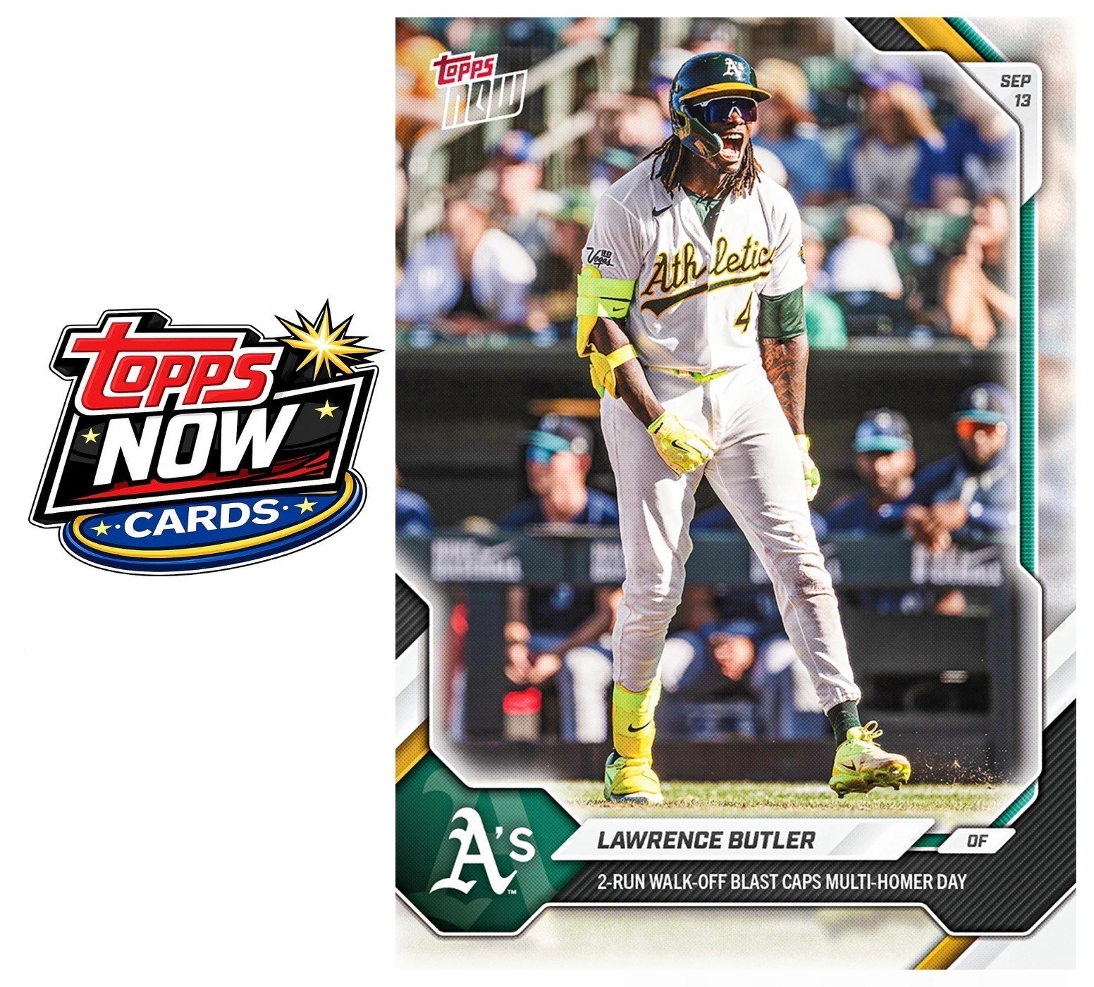 2026 Topps Now MLB #671 Lawrence Butler Athletics - PRESALE