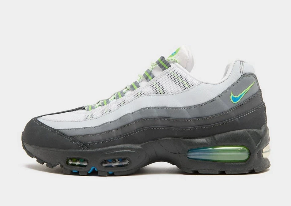 Nike Air Max 95 'Apple Blue' Men's Shoes in Grey