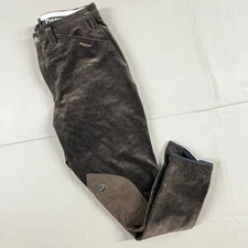 Pikeur Brown Courdouroy Horse Riding Pants Sz 54