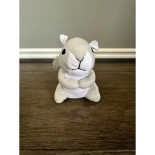 Greenbrier Kennel Club Grey Squirrel with Squeaker Plush Dog Toy