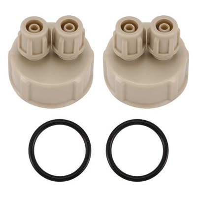 2X(Aquarium Multifunktions 2Pc DIY CO2 System Kits Generator Flaschenversch9859