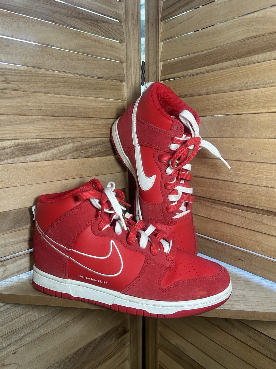 Nike Dunk High SE 'First Use Pack - University Red' Size US 8