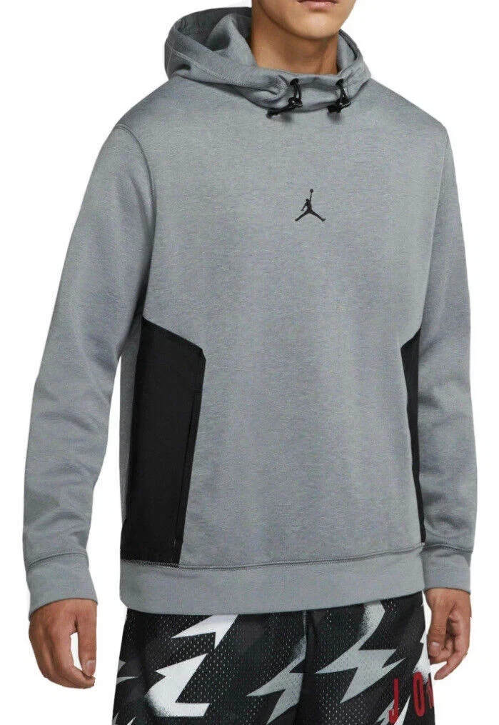 Jordan Dri-FIT Statement Fleece Pullover Hoodie DA9849-091 Mens S, M