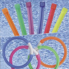 SunSplash Dive Ring & Dive Stix Swimming Pool Game Combo Pack