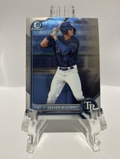 2022 Bowman Chrome- Carson Williams #BDC-14 Draft Rays MINT
