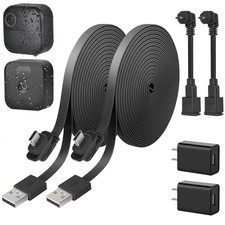2Pack Weatherproof 30ft/9m Power Cable for Blink Outdoor 4 4th Gen , Blink Outd