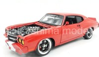 Acme A1805529 1:18 1970 Chevrolet Chevelle SS Red Eye Modellauto Rot