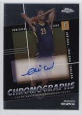 2024-25 Topps Chrome Chromographs Isaiah Wong #C-IW Auto 1t9e