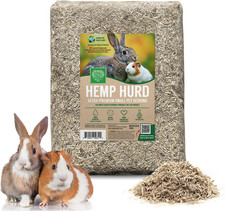 Hemp HURD Ultra-Premium Small Pet Bedding, Biodegradable Animal Bedding, Eco Fri