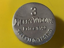 RARO DIFÍCIL DE ENCONTRAR CONDÓN MERRY WIDOWS PUEDE PRECIO $1.00 SELECCIONADO/PROBADO RARO DIFÍCIL DE ENCONTRAR