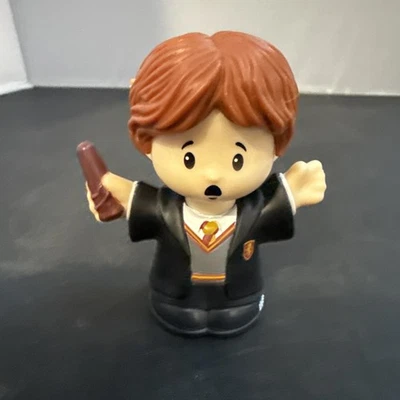 Fisher Price Little People Ron Weasley Harry Potter Sorcerer Figure Wand - Image 1 of 4