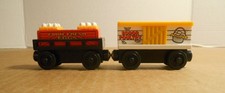 Thomas  Friends Sodor Poultry Chicken  Egg Wooden Train Cars P6