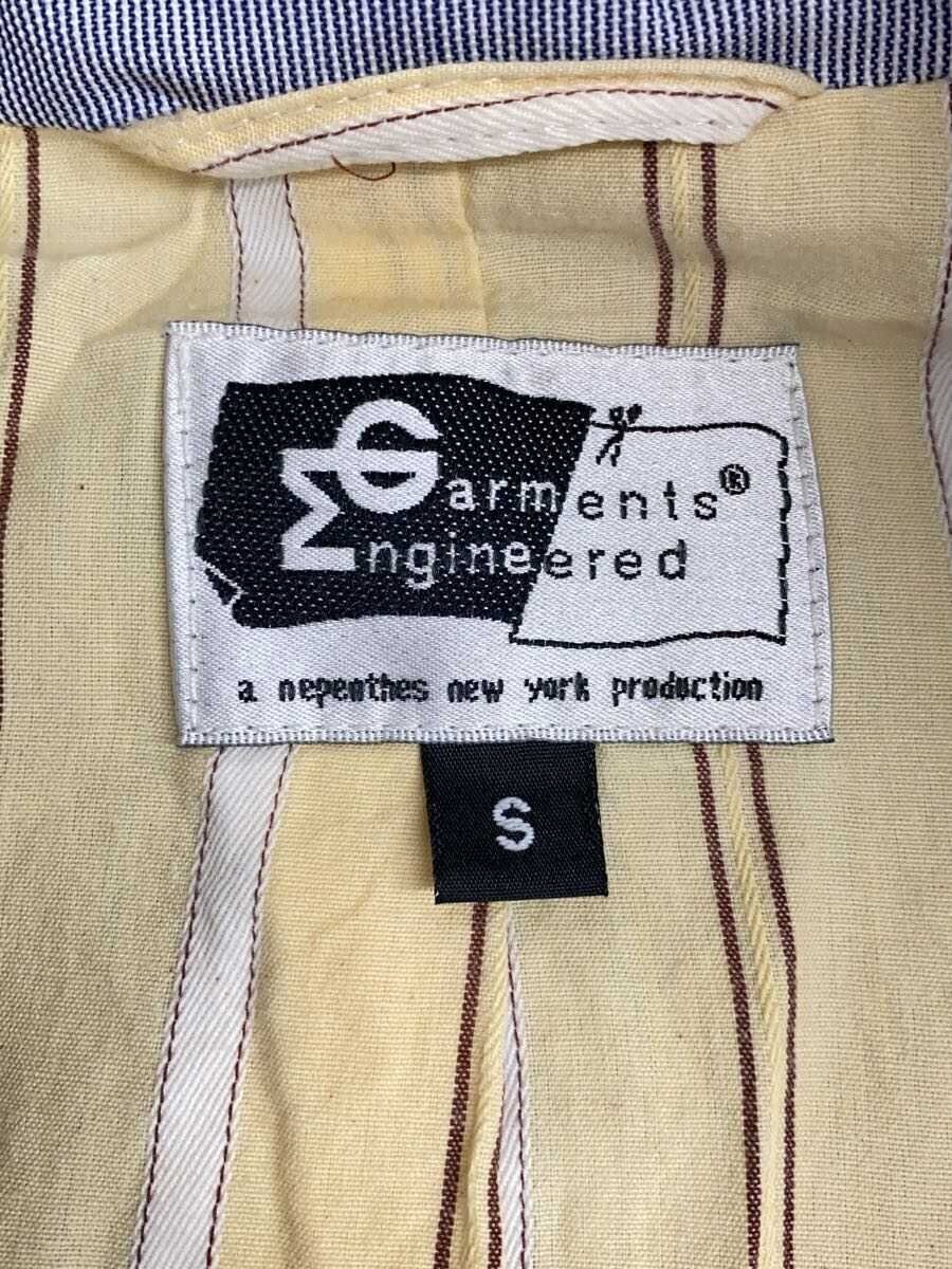 Engineered Garments Blue Polyester Tailored Jacke… - image 3