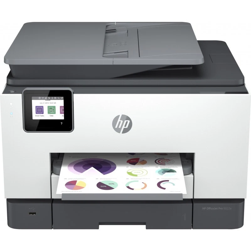 HP OfficeJet Pro Imprimante Tout-en-un 9022e, Impression, copie, scan, fax - Photo 1/1