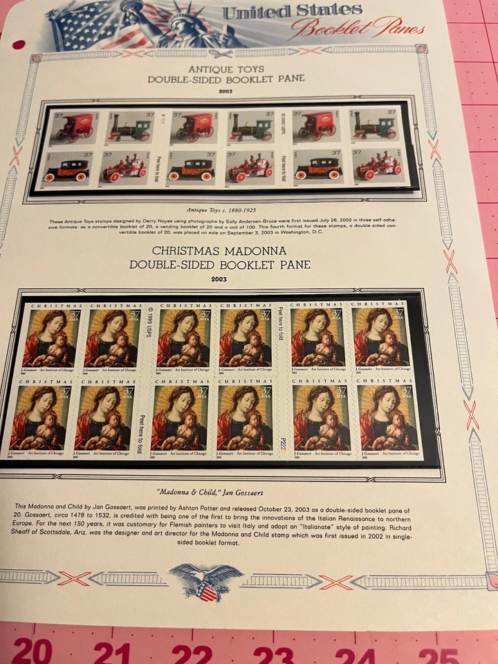 U.S. 2003 Stamps – Mint, NH Booklet Panes - Image 4 of 4