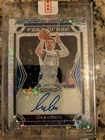 Luka Doncic 2021-22 Prizm Fast Break On Card Auto Rare Lakers Star Panini Sealed