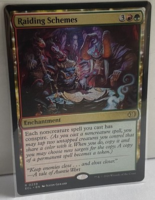 Raiding Schemes 239 Lorwyn Eclipsed ECL MTG engl.