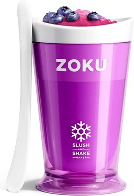Zoku Slush & Shake Maker 235 ml lila für gefrorene Desserts in 7 Minuten