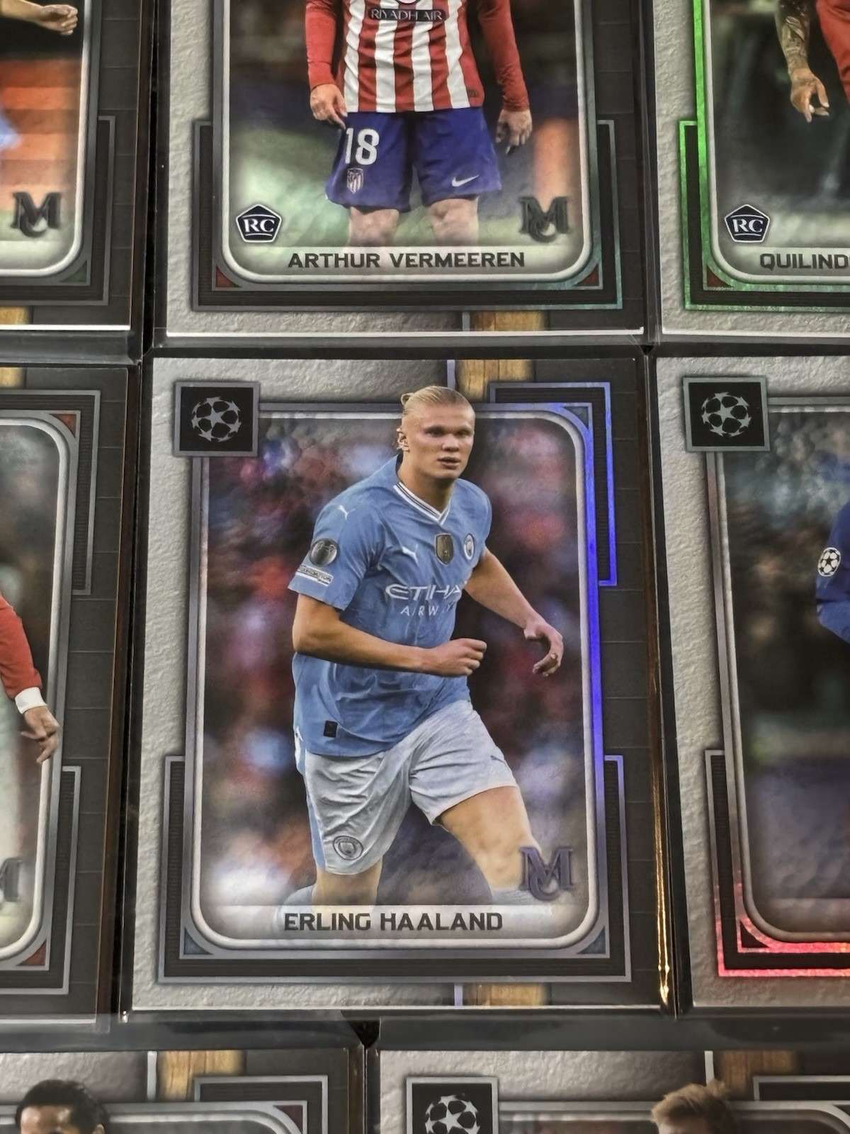 2024-25 Topps Museum Collection UCC - Rookie And Star Lot - Lot Of 11 - Messi view 7