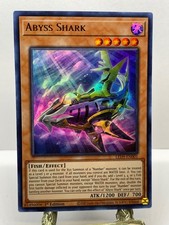 ABYSS SHARK LED9-EN001 HOLO 1st Edition DUELS FROM THE DEEP YU-GI-OH