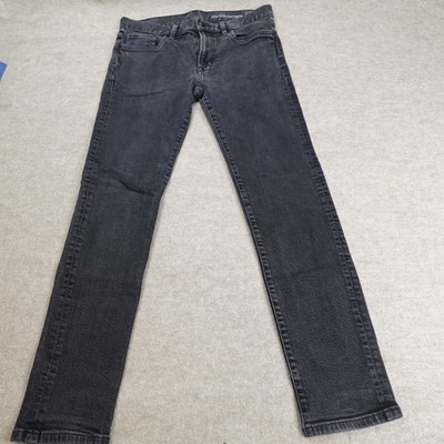 Outerknown Mens Jeans 32 x 29 Black Zip Ambassador Jean