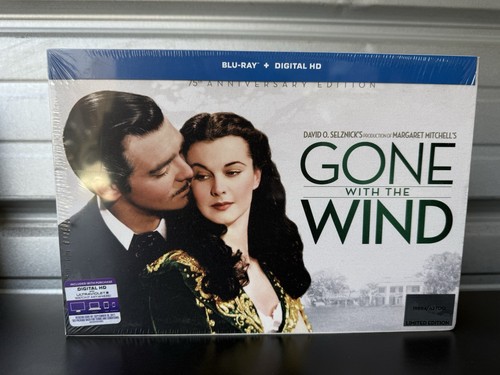 Gone With the Wind (75th Anniversary Collector’s Edition, Blu-ray)New,music Box - Afbeelding 1 van 4