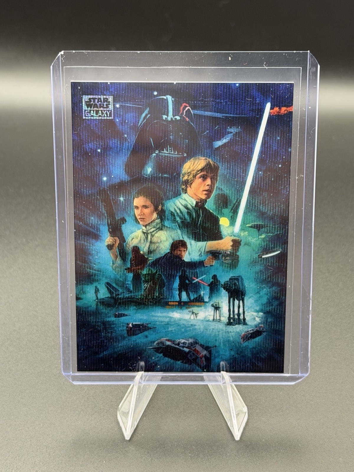 2025 Topps Chrome Star Wars Galaxy #55 Making a Jedi Wave Refractor /99