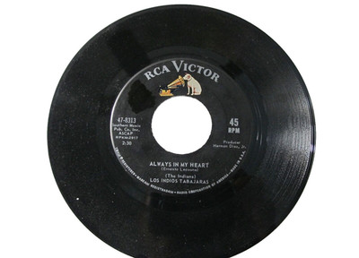 45 RECORD - LOS INDIOS TABA JARAS - ALWAYS IN MY HEART