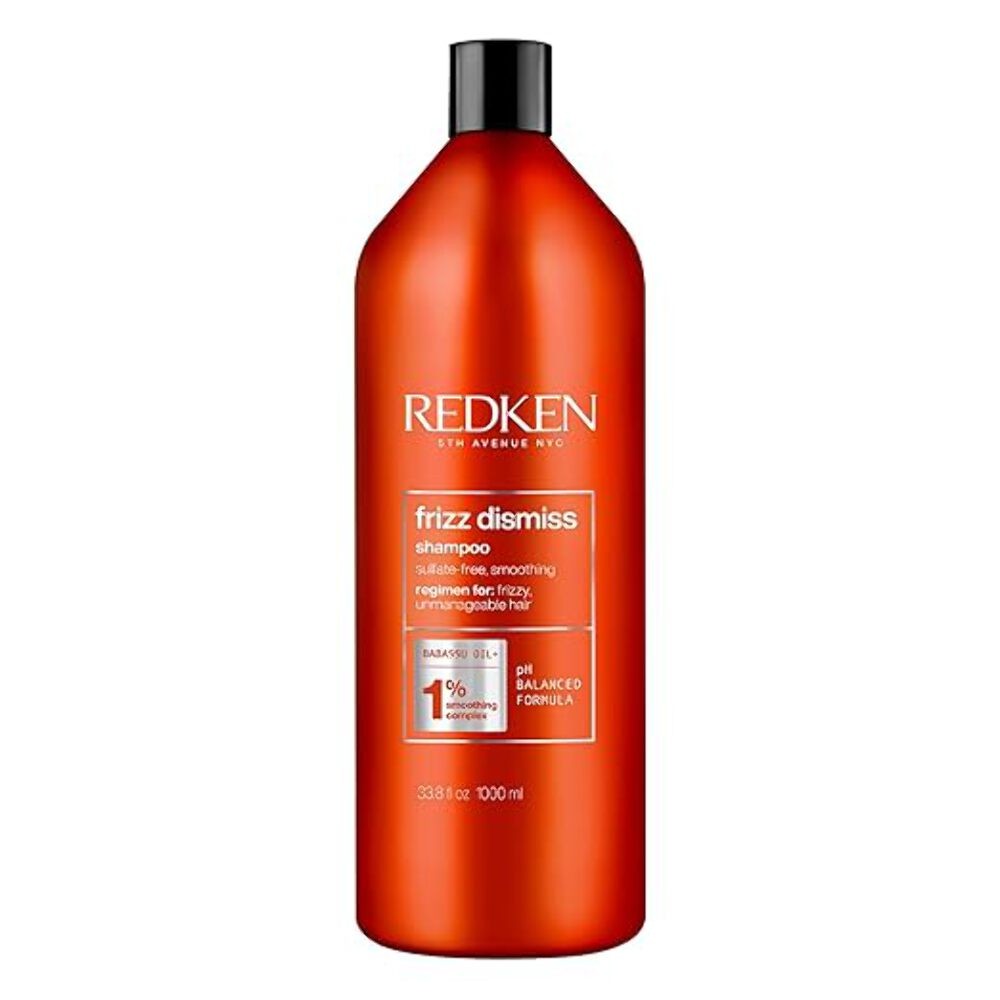 Redken Frizz Dismiss Shampoo - For Frizzy Hair Smoothing - 1000ml