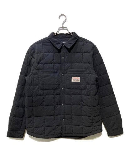 Stüssy Australia Quilted Fatigue Shirt Jacket Men's Size L Black - product listing photo
