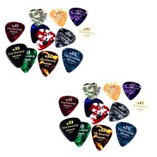 Dunlop Guitar Picks 24 Picks Celluloid Variety Pack Medium
