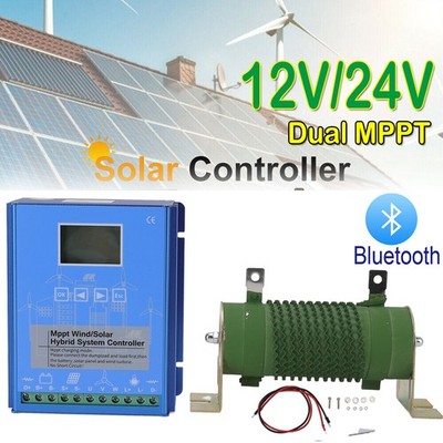 12V 24V Solar Wind System Bluetooth Auto Transfer Switch Power MPPT Laderegler