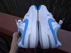 WOMENS NIKE GAMMA FORCE WHITE UNIVERSITY BLUE SNEAKER SHOES SZ 9.5   DX9176-108 — photo 5