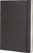 Daily Planner and Journal, Soft Cover, 8.5 Inch X 11 Inch, Black