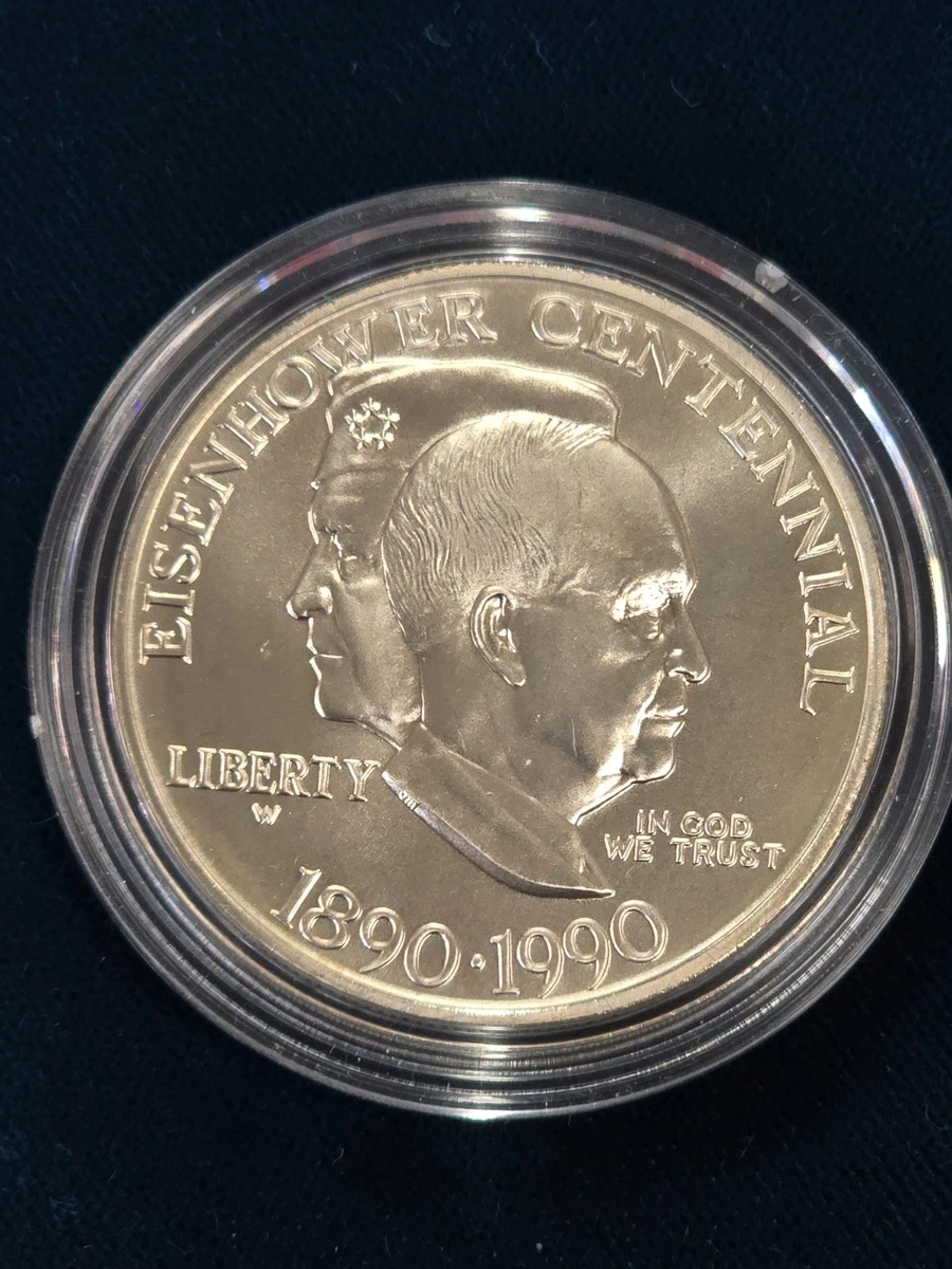 1990 アイゼンハワー センテニアル 銀貨 1990 Eisenhower Centennial