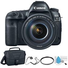 Canon EOS 5D Mark IV Digital SLR Camera with 24-105mm f/4L II Lens - Bundle with