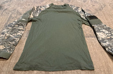 Rothco Mens Green Digital Combat Shirt Size SMALL Regular Marpat Camo
