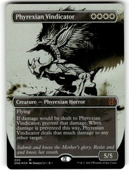 Phyrexian Vindicator (Showcase) #300 - Phyrexia: All Will Be One - Foil
