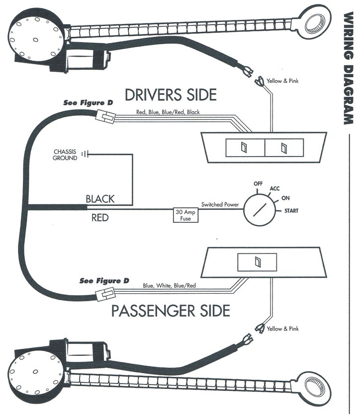 1950-1980 Pontiac power window kit power window conversion kit - Image 4 of 4